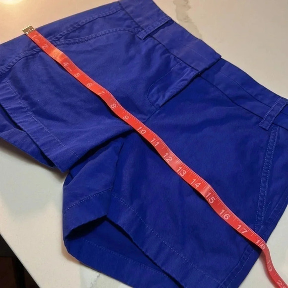 J.Crew Cobalt blue 100% Cotton Shorts. Size 00 - Picture 8 of 8